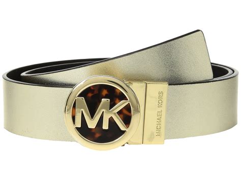 michael kors belt women's black|Michael Kors reversible belt women's.